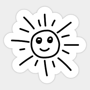 Sun Graphic Sticker